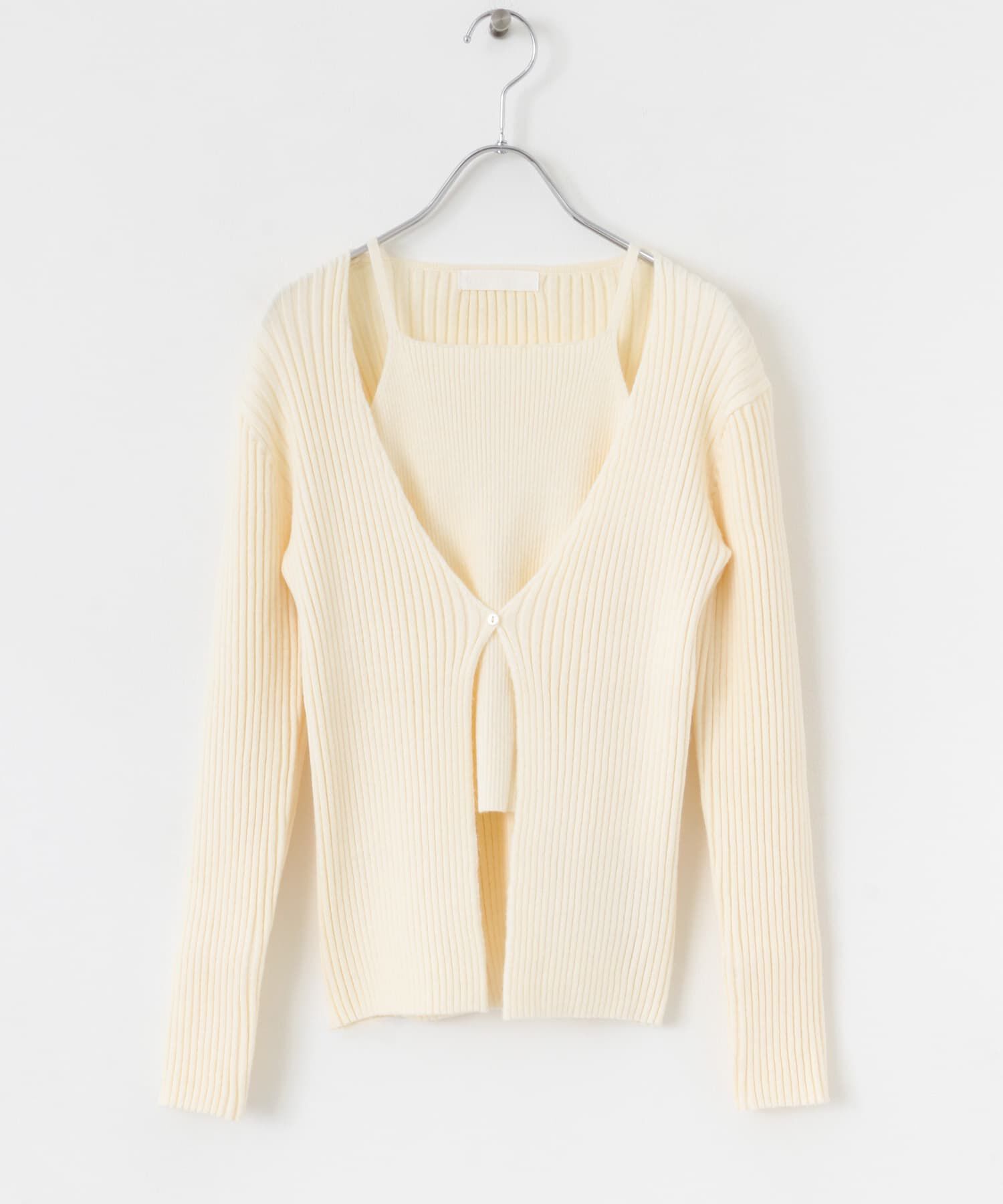 SENSE OF PLACE by URBAN RESEARCH「アンサンブルレイヤードセーター」|ニット・セーター|