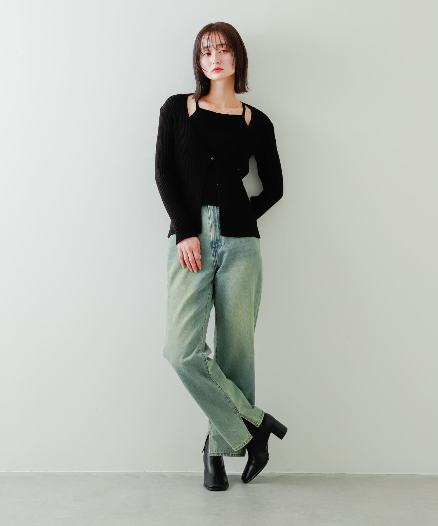 SENSE OF PLACE by URBAN RESEARCH「アンサンブルレイヤードセーター」|ニット・セーター|