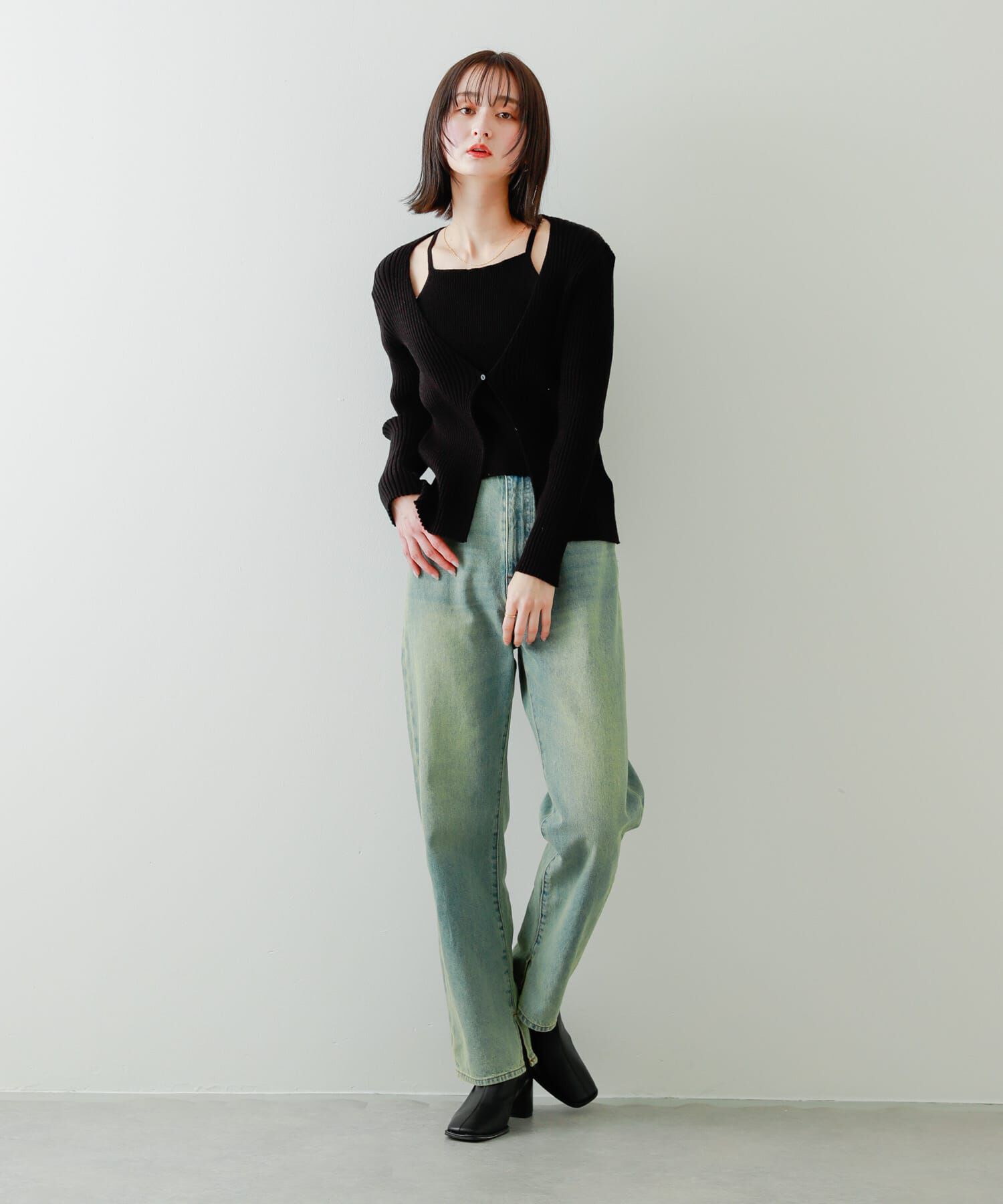 SENSE OF PLACE by URBAN RESEARCH「アンサンブルレイヤードセーター」|ニット・セーター|