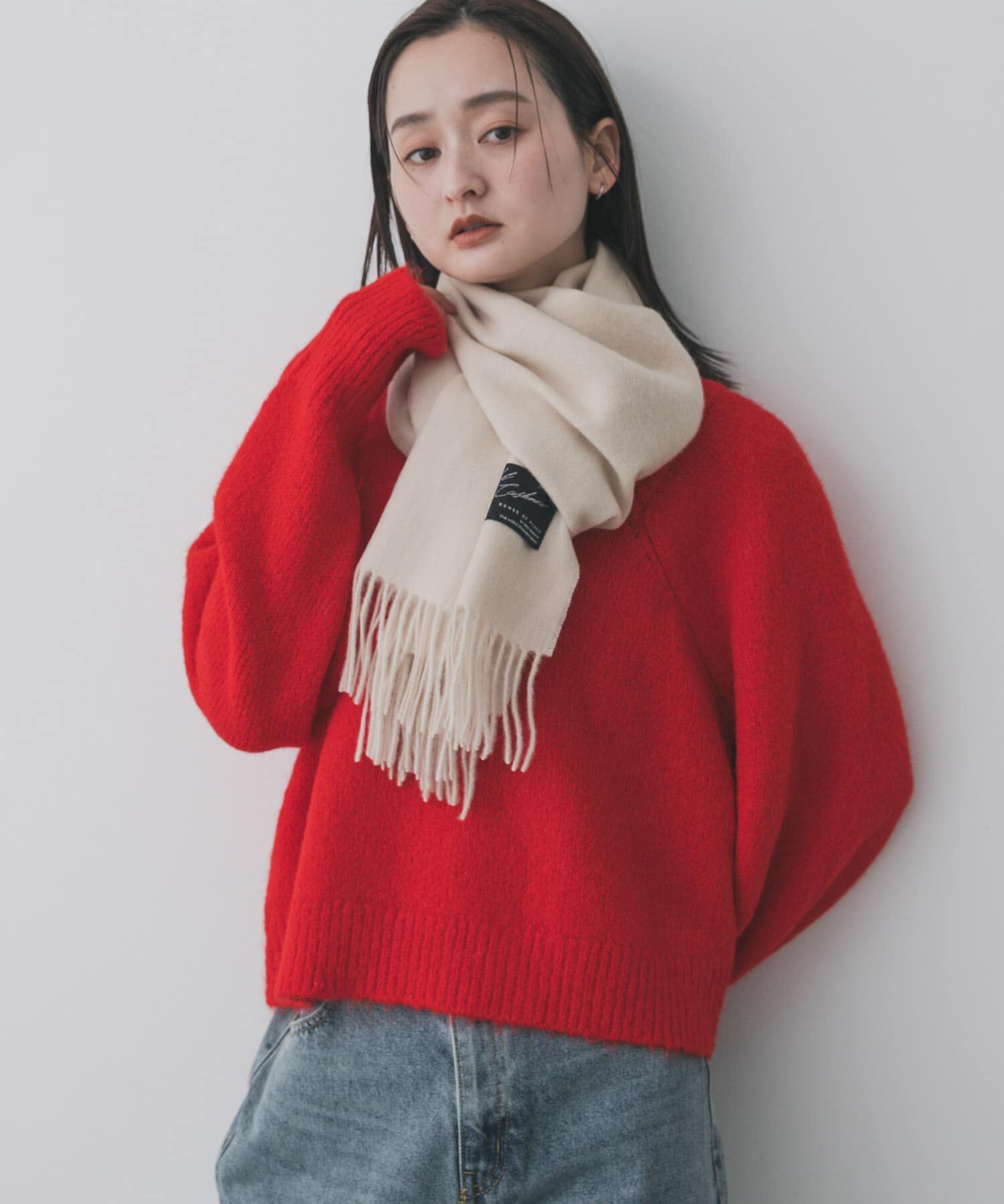 SENSE OF PLACE by URBAN RESEARCH「カシミヤミックスウールストール」|マフラー|