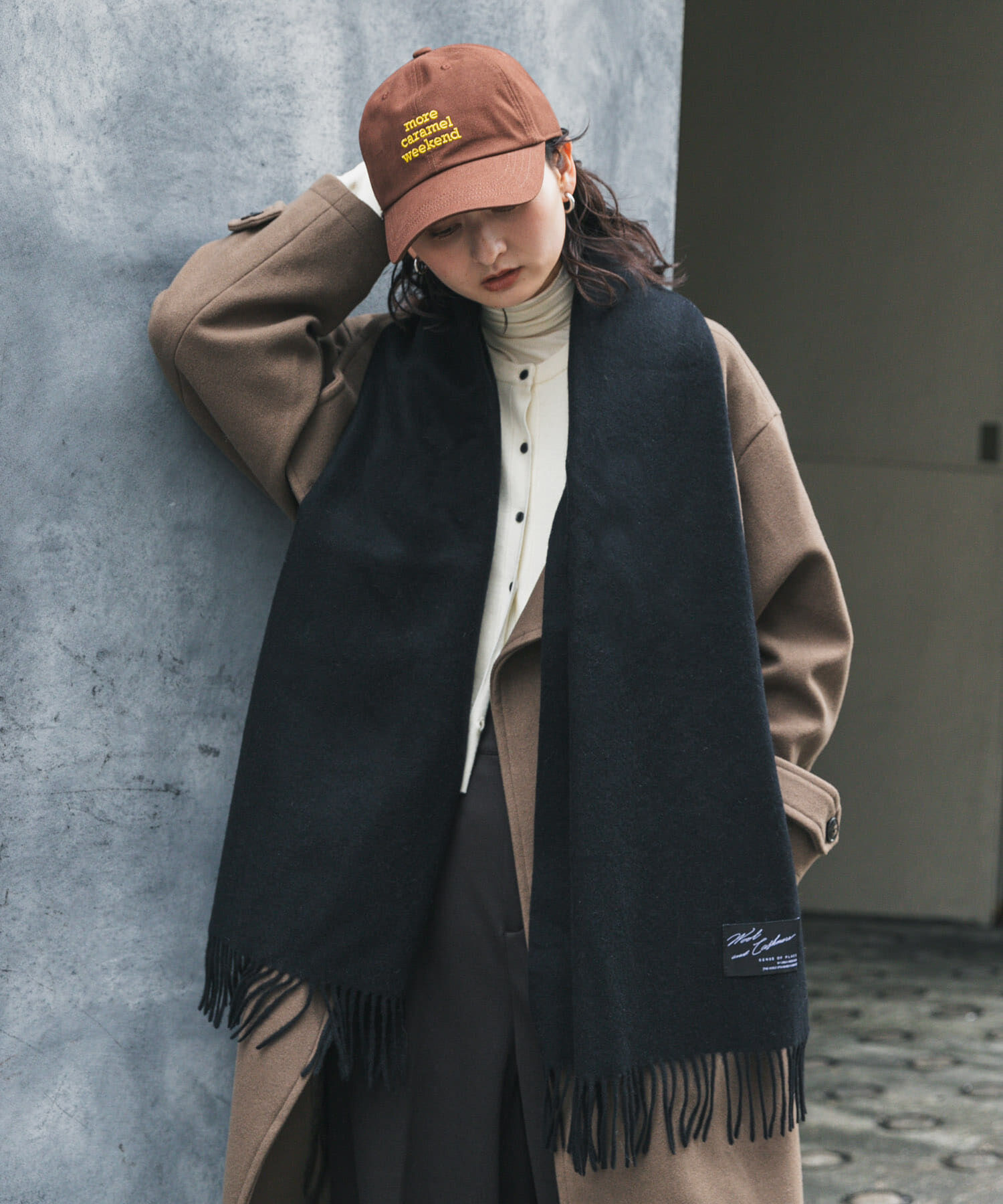 SENSE OF PLACE by URBAN RESEARCH「カシミヤミックスウールストール」|マフラー|