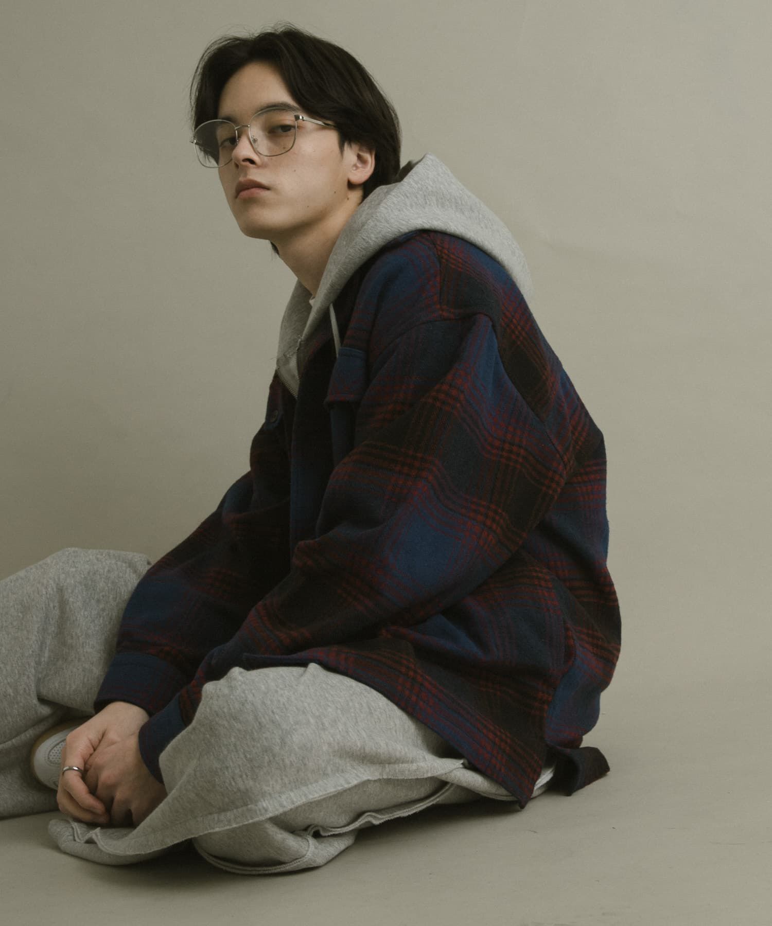 SENSE OF PLACE by URBAN RESEARCH「ブラッシュドヘビーネルチェックシャツ」|シャツ・ブラウス|