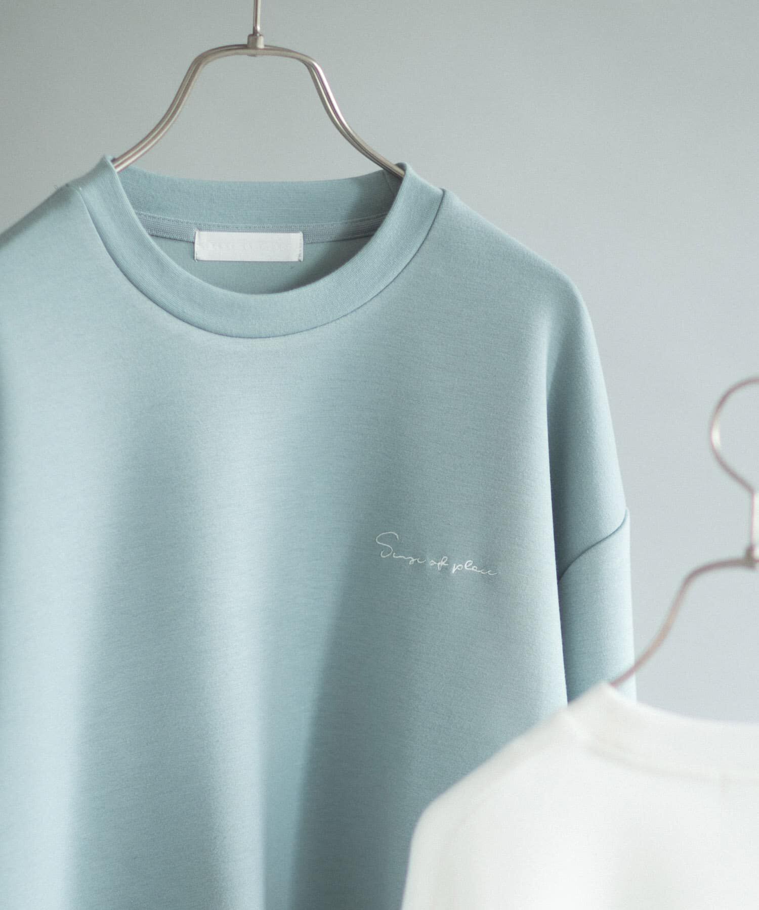 SENSE OF PLACE by URBAN RESEARCH「『一部WEB限定カラー』シシュウダンボールポンチロングスリーブTシャツ」|Tシャツ・カットソー|