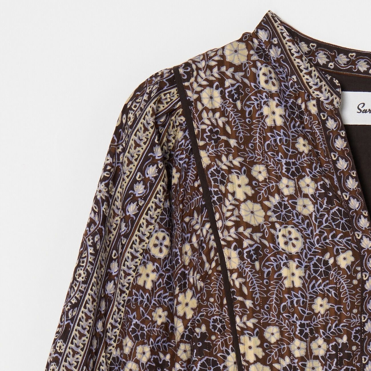  「SARA MALLIKA COTTON JACQUARD FLOWER DRESS」|ワンピース|