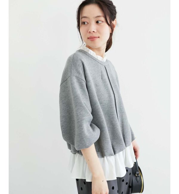 le.coeur blanc「TORRAZZO DONNA 別注2WAYレイヤード」|Tシャツ・カットソー|