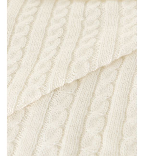 MAJESTICLEGON「ダブルジップケーブルニット」|ニット・セーター|