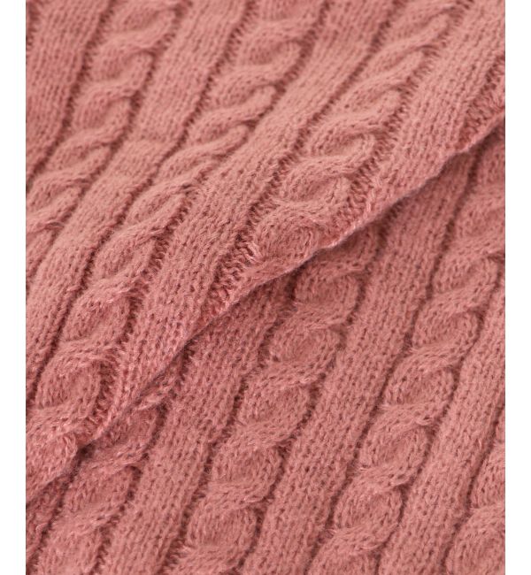 MAJESTICLEGON「ダブルジップケーブルニット」|ニット・セーター|