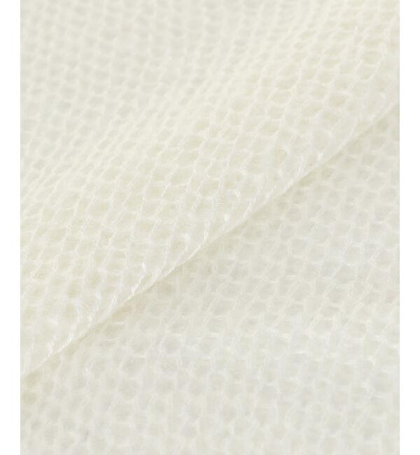 MAJESTICLEGON「レースアップメッシュニット」|ニット・セーター|