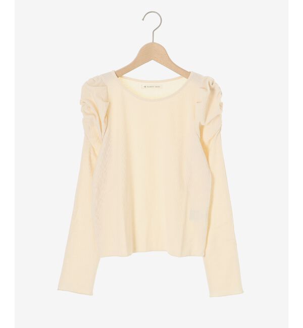 MAJESTICLEGON「クルーネックパワショルリブトップス」|Tシャツ・カットソー|