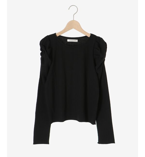 MAJESTICLEGON「クルーネックパワショルリブトップス」|Tシャツ・カットソー|