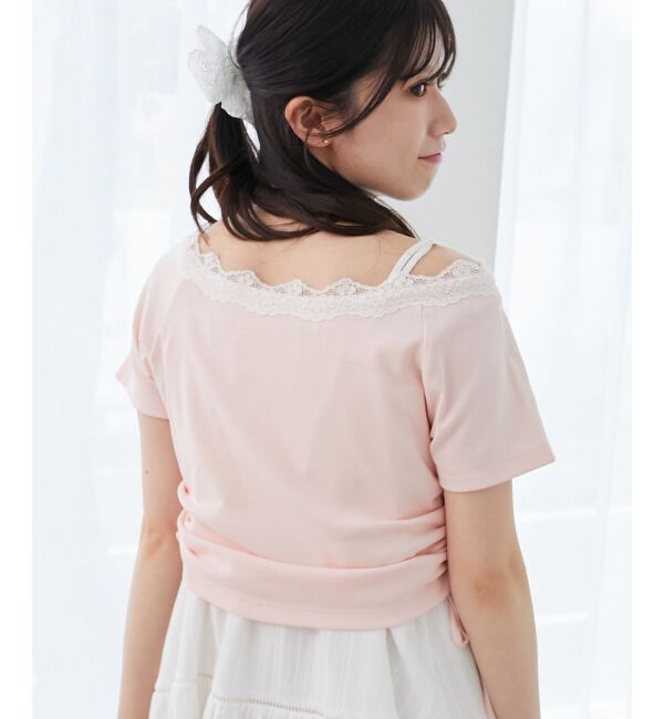  「サイドドロストロゴTシャツ」|Tシャツ・カットソー|