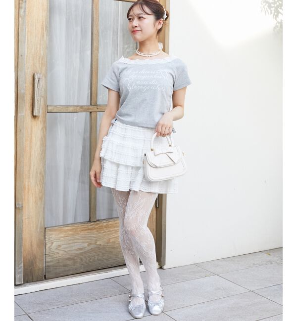  「サイドドロストロゴTシャツ」|Tシャツ・カットソー|