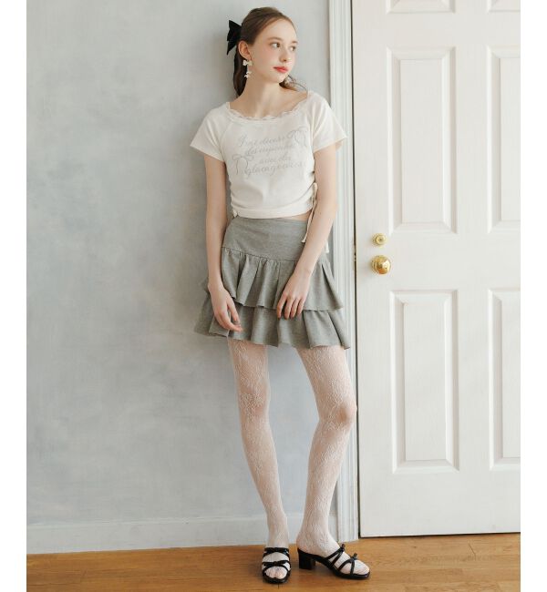  「サイドドロストロゴTシャツ」|Tシャツ・カットソー|