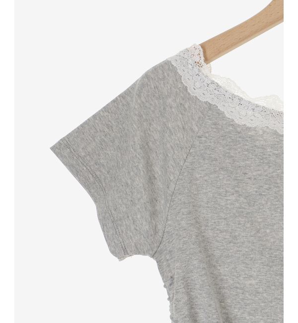  「サイドドロストロゴTシャツ」|Tシャツ・カットソー|