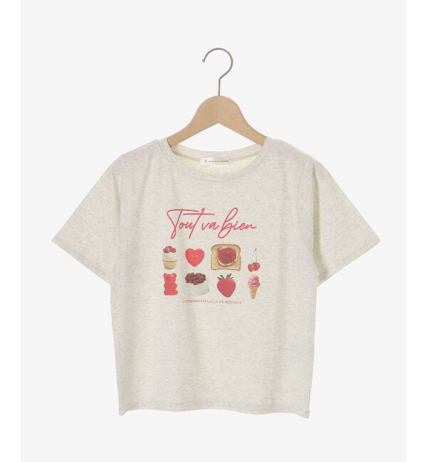  「スイートモチーフTシャツ」|Tシャツ・カットソー|