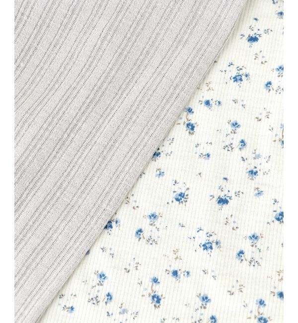  「キャミレイヤードライク半袖トップス」|Tシャツ・カットソー|