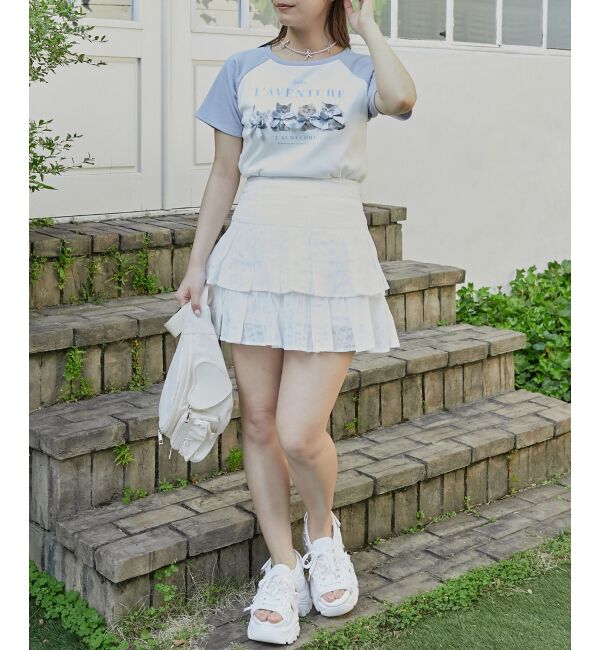  「ラグランネコチャンTシャツ」|Tシャツ・カットソー|