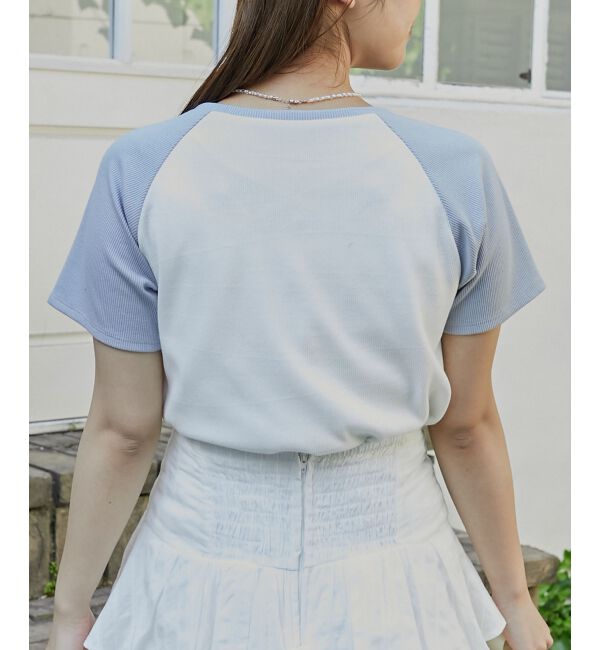  「ラグランネコチャンTシャツ」|Tシャツ・カットソー|