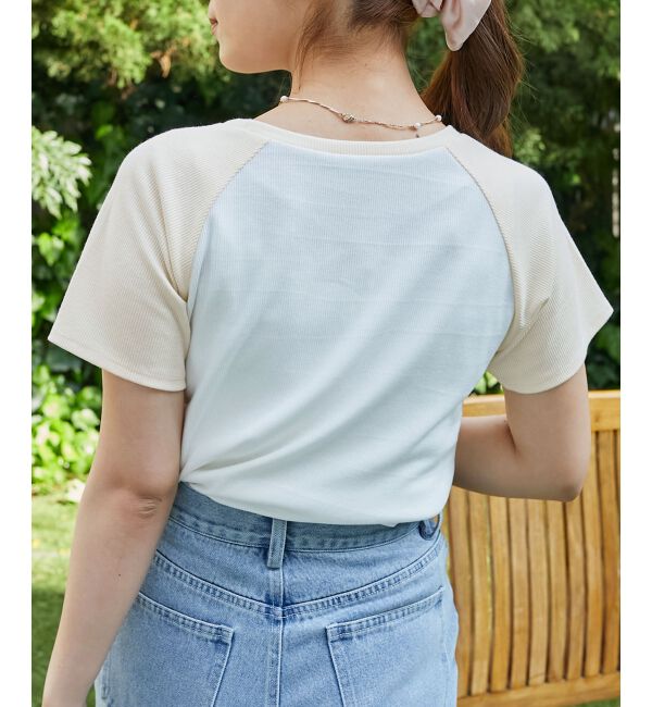  「ラグランネコチャンTシャツ」|Tシャツ・カットソー|