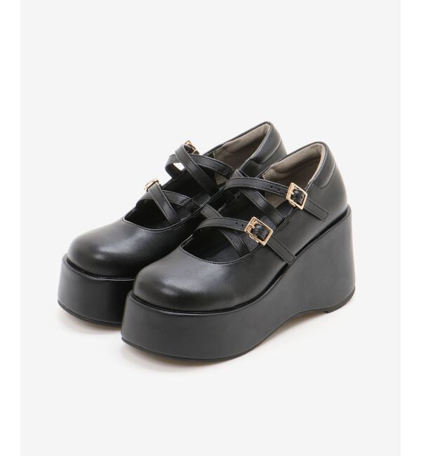  「ダブルクロス厚底シューズ」|その他|