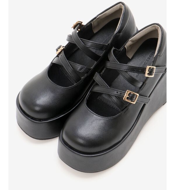  「ダブルクロス厚底シューズ」|その他|