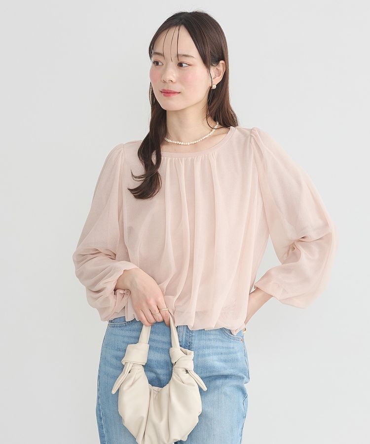 earth music&ecology「シアーバルーンプルオーバー」|Tシャツ・カットソー|