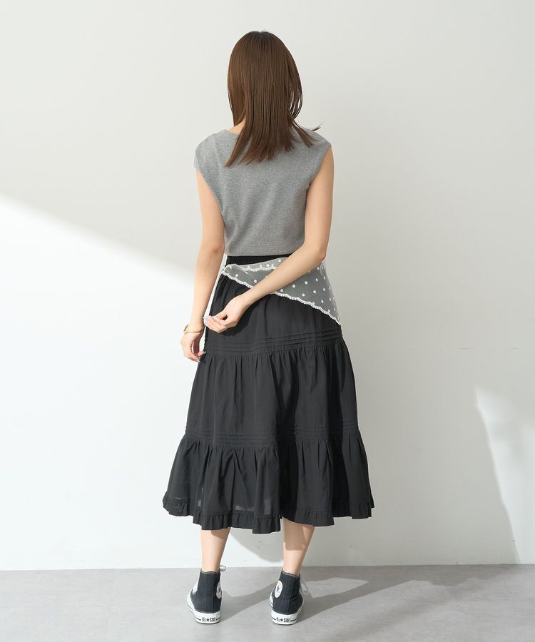 earth music&ecology「カットデザインフレンチスリーブプルオーバー」|Tシャツ・カットソー|