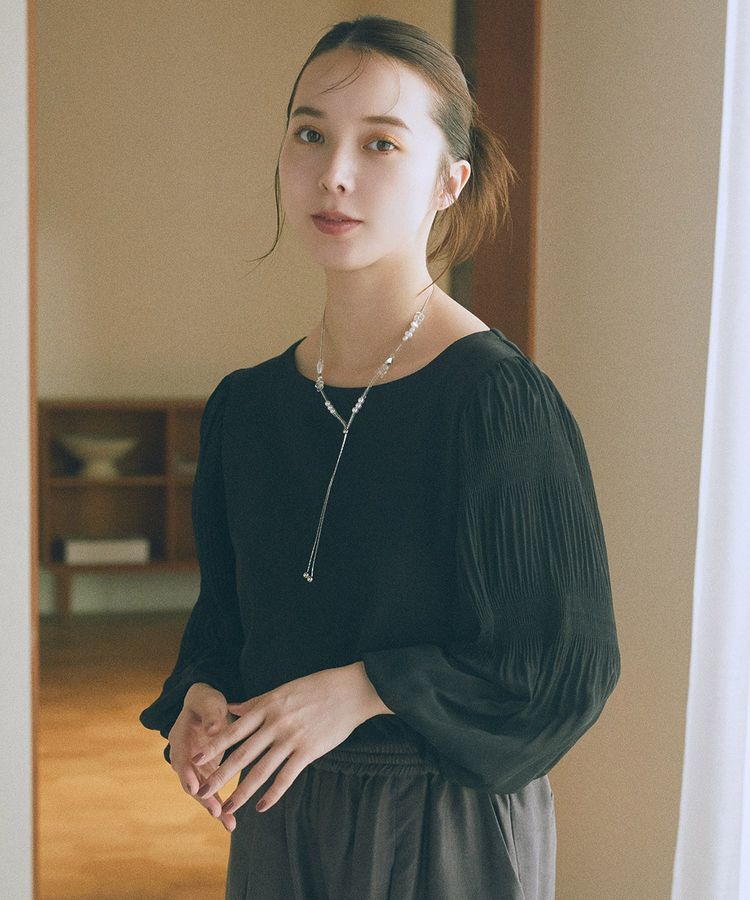 earth music&ecology「マジョリカプリーツプルオーバー」|Tシャツ・カットソー|