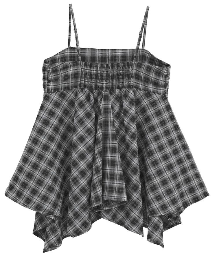 earth music&ecology「イレヘムチェックキャミチュニック」|チュニック|