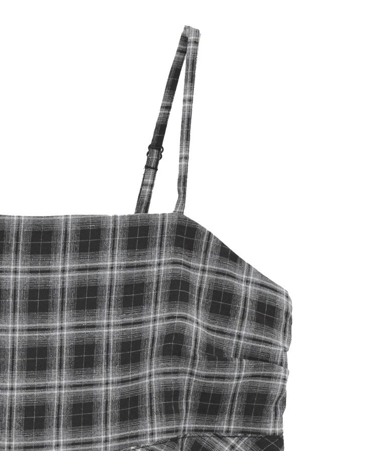 earth music&ecology「イレヘムチェックキャミチュニック」|チュニック|