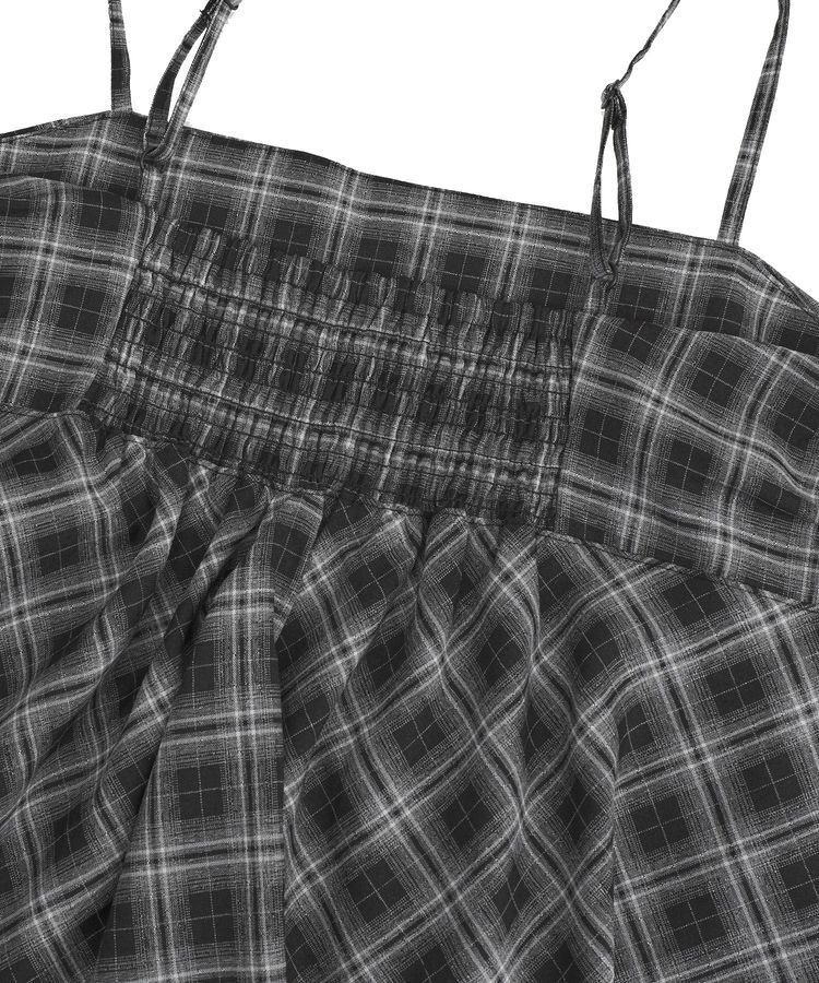 earth music&ecology「イレヘムチェックキャミチュニック」|チュニック|