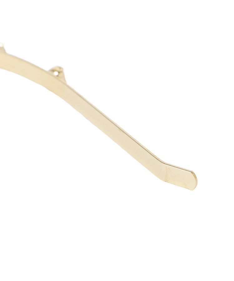 Maison de FLEUR「グログランリボンメタルビジューカチューシャ」|その他|