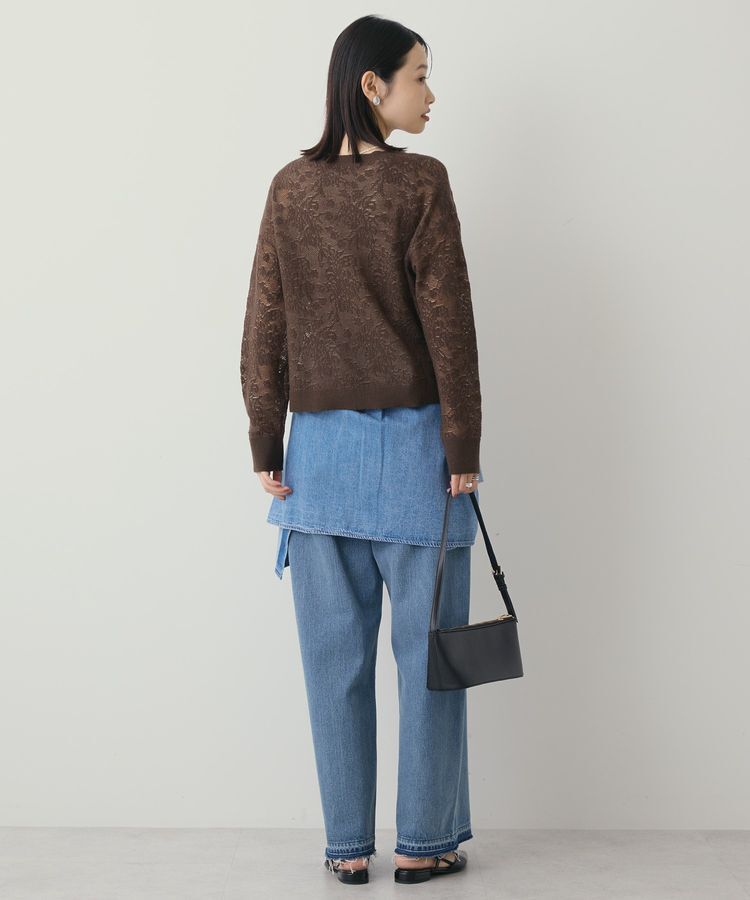 AMERICAN HOLIC「レース編みニットプルオーバー」|ニット・セーター|