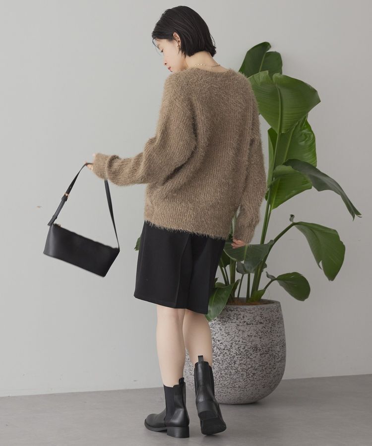 AMERICAN HOLIC「【WEB限定】フェザーゆるニットプルオーバー」|ニット・セーター|