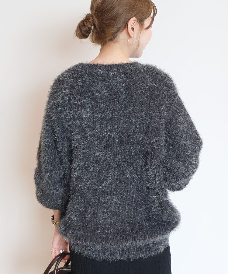 AMERICAN HOLIC「【WEB限定】フェザーゆるニットプルオーバー」|ニット・セーター|