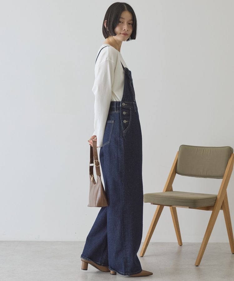 AMERICAN HOLIC「デニムサロペット」|オールインワン|