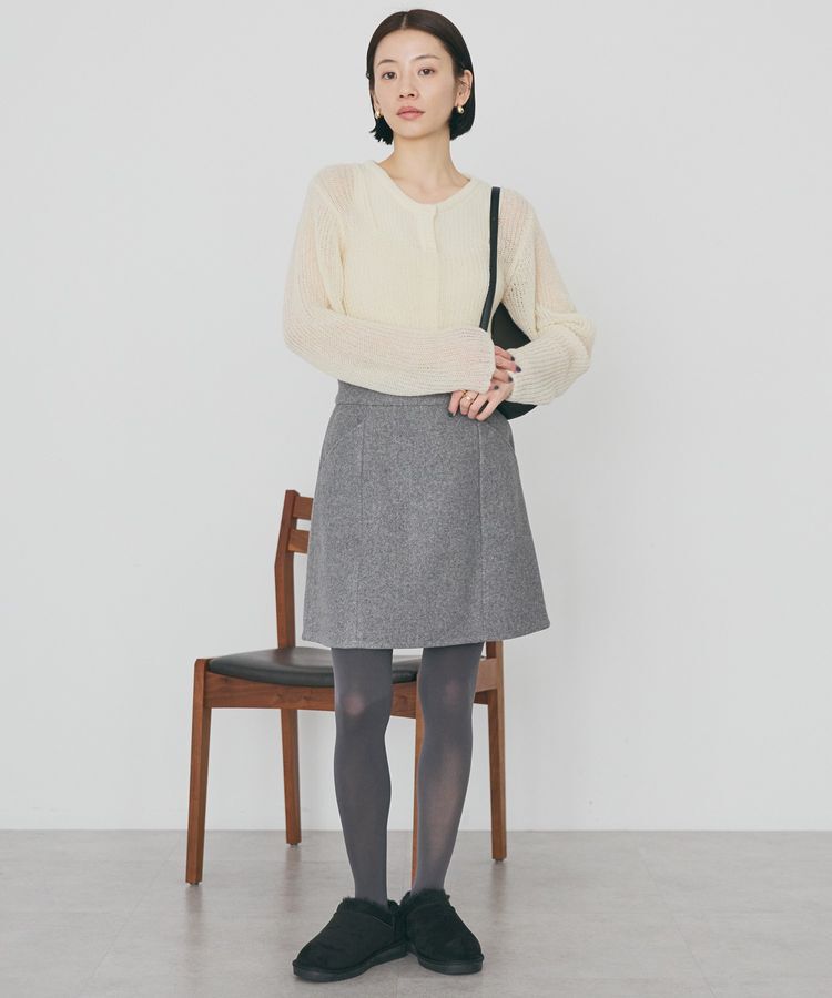 AMERICAN HOLIC「甘編みキャミカーディガンセット」|カーディガン|