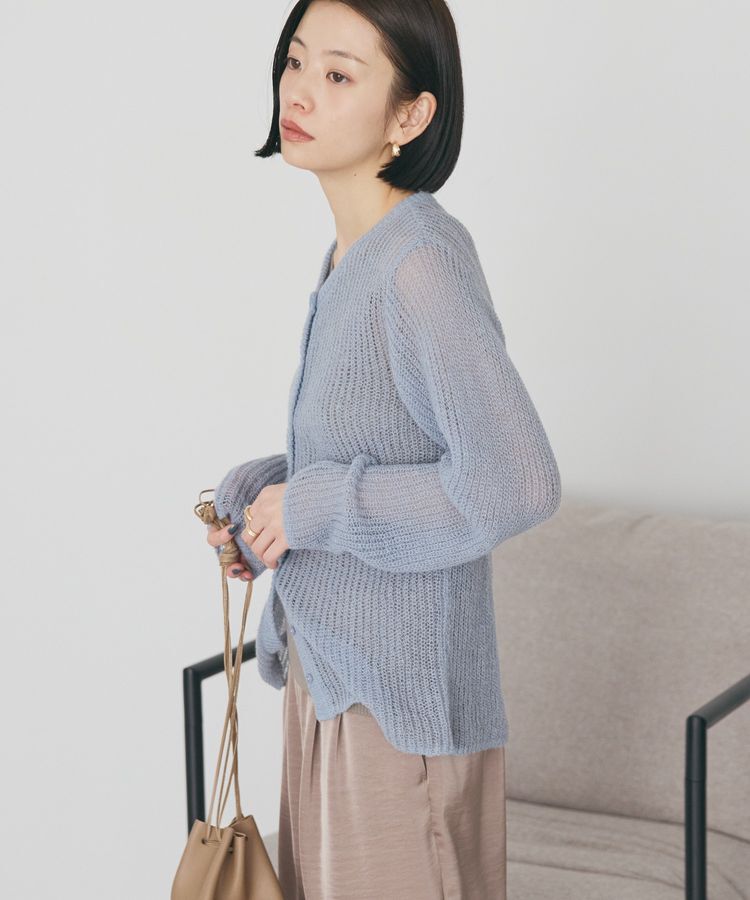 AMERICAN HOLIC「甘編みキャミカーディガンセット」|カーディガン|