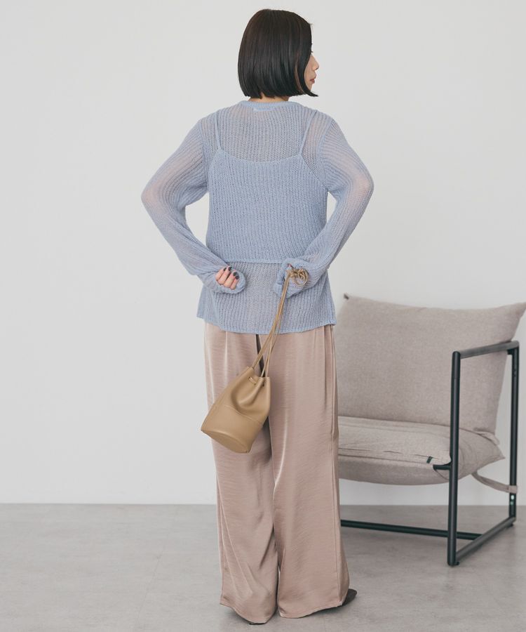 AMERICAN HOLIC「甘編みキャミカーディガンセット」|カーディガン|