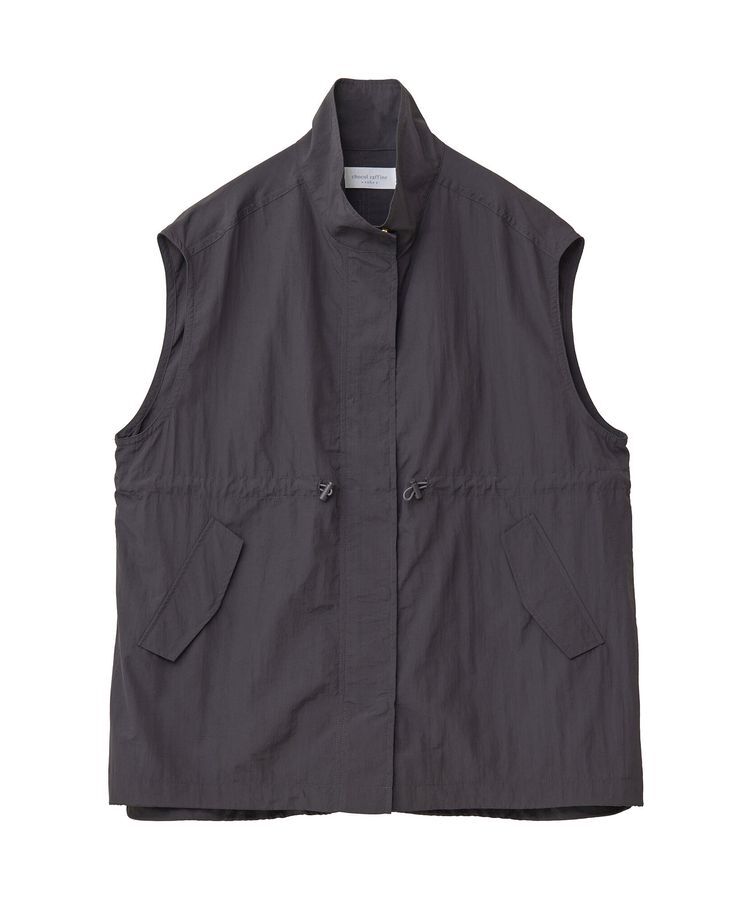 Green Parks「ドロストスタンドライトベスト」|その他|Charcoal Gray