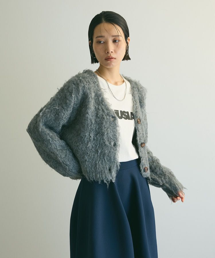 armonia「armonia.シャギーショートカーディガン」|カーディガン|