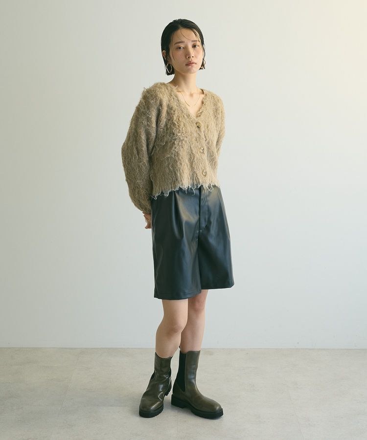 armonia「armonia.シャギーショートカーディガン」|カーディガン|