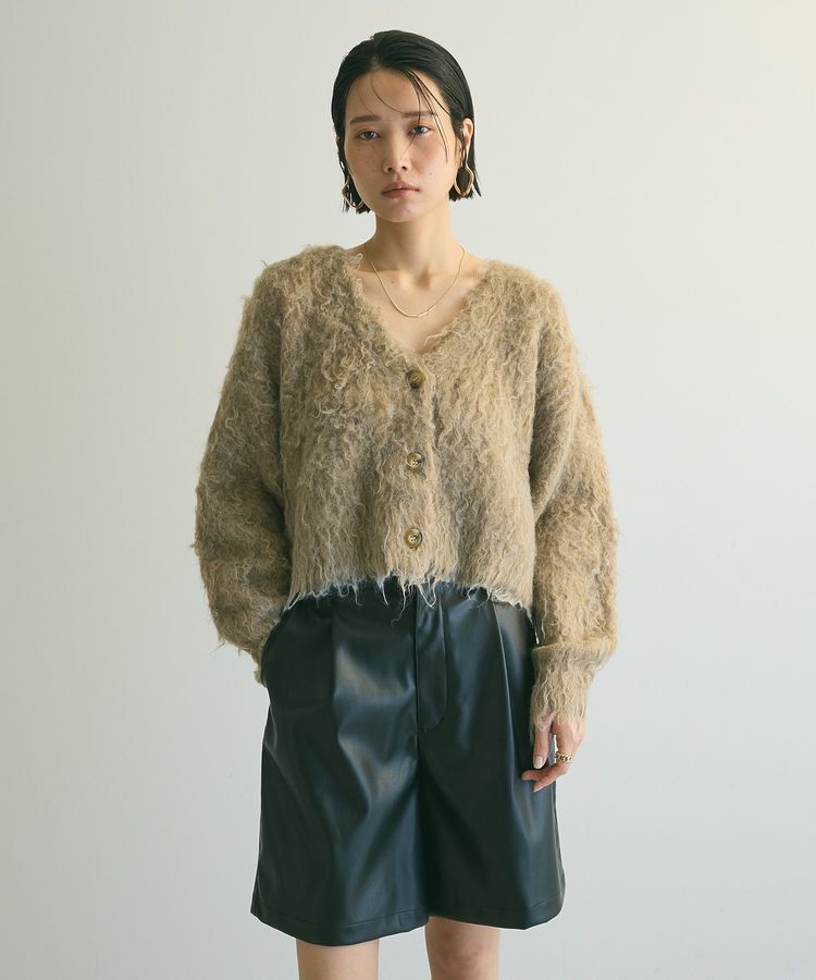 armonia「armonia.シャギーショートカーディガン」|カーディガン|