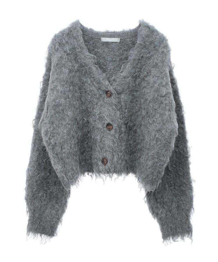 armonia「armonia.シャギーショートカーディガン」|カーディガン|