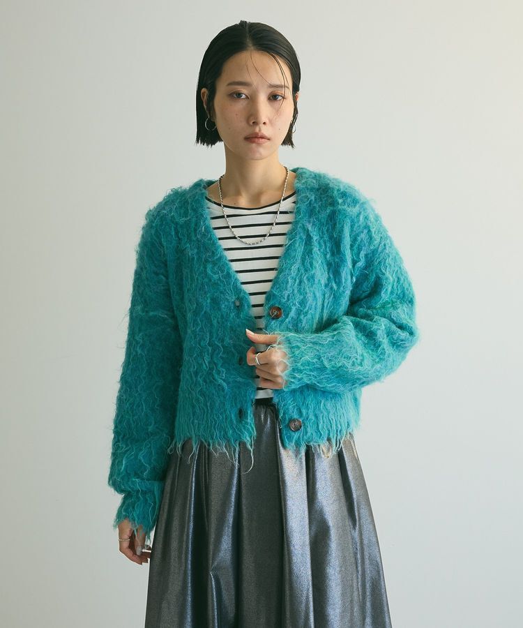 armonia「armonia.シャギーショートカーディガン」|カーディガン|