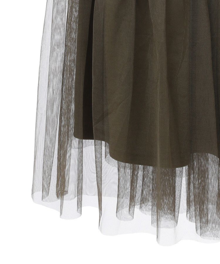 Green Parks「・ELENCARE DUE ハイブリットティアードスカート」|フレア|