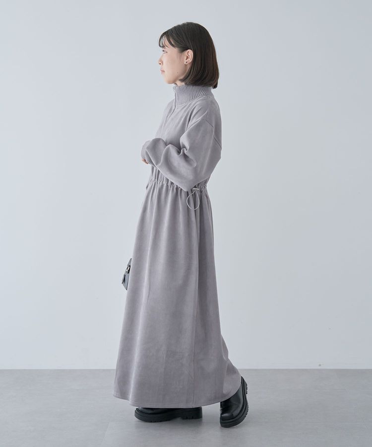 Green Parks「・ELENCARE DUEスエードポンチドロストワンピ」|ワンピース|