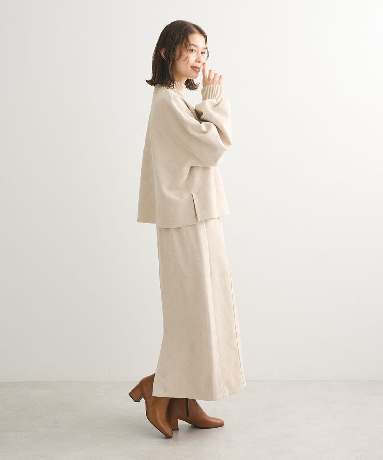 Green Parks「・ELENCARE DUE エンボスプルオーバー」|Tシャツ・カットソー|