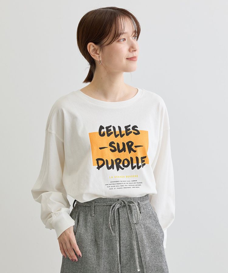 Green Parks「アソート長袖ロゴロンTEE」|Tシャツ・カットソー|Orange