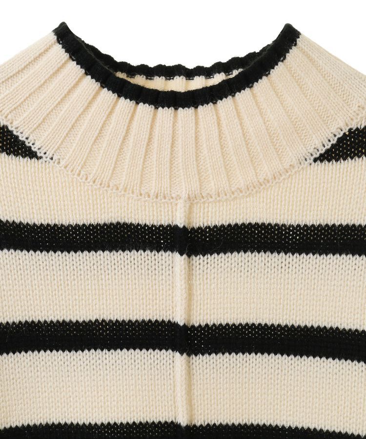 Green Parks「洗えるモックネックニットプルオーバー」|ニット・セーター|